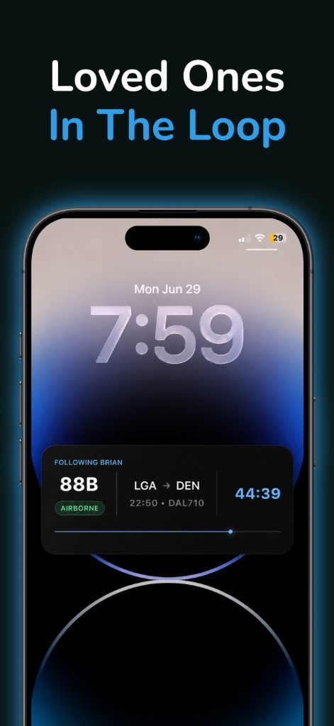 Aerflow App Store preview: Loved Ones In The Loop